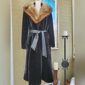 Fox And Velvet Coat